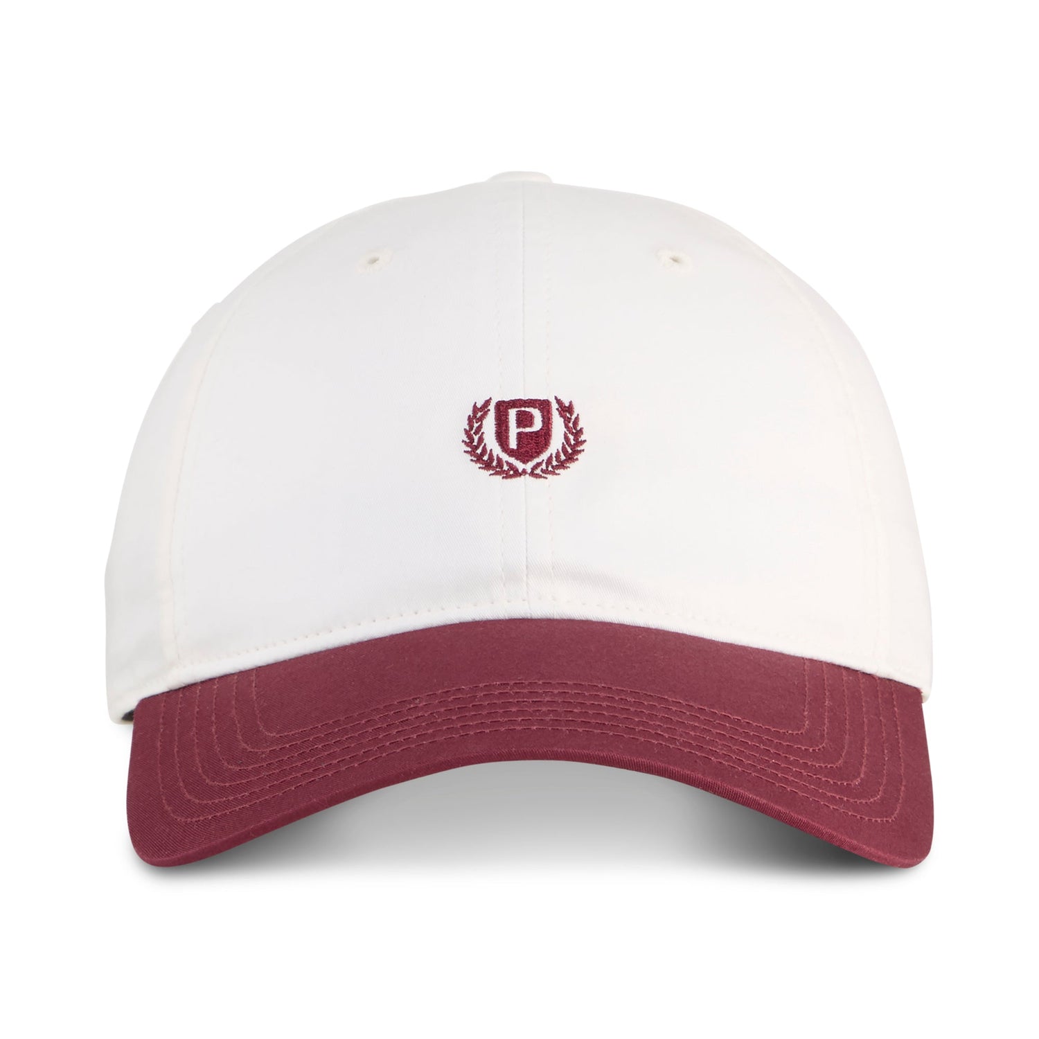 Warm White / Ruby Shimmer