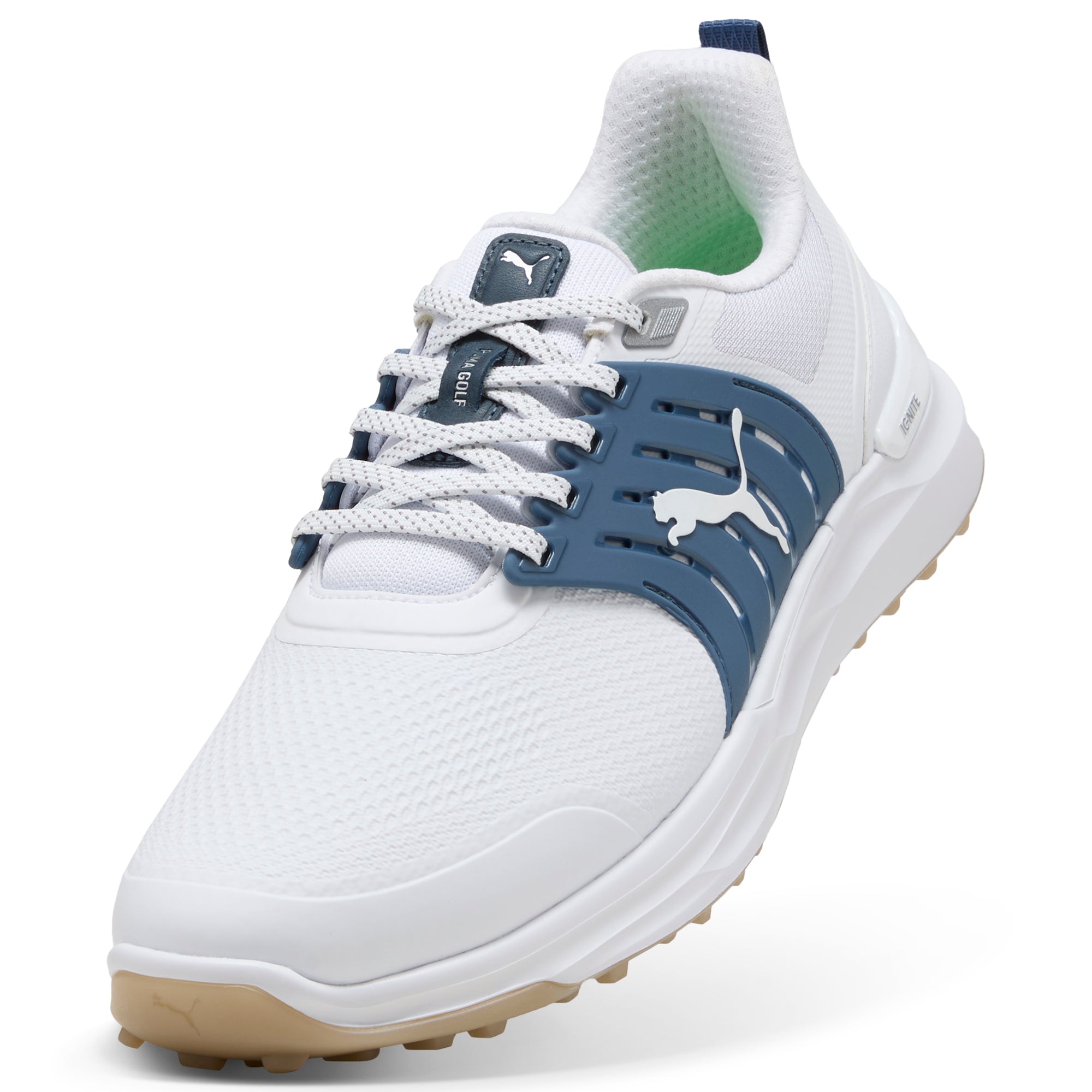 Puma White / Dark Indigo / Ice Coffee