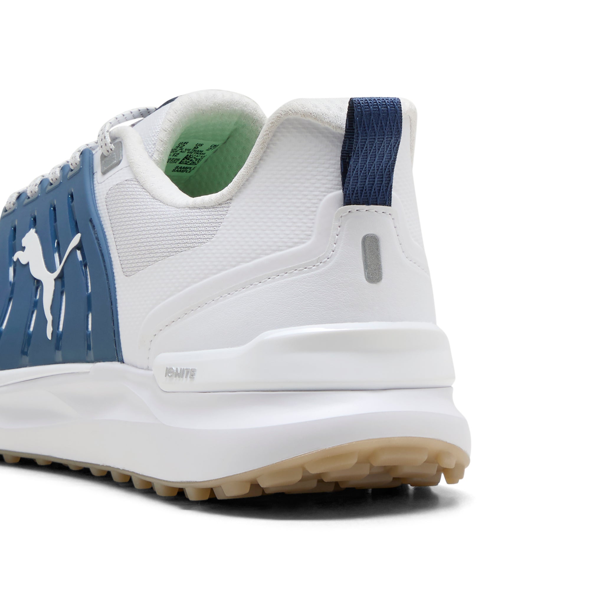 Puma White / Dark Indigo / Ice Coffee