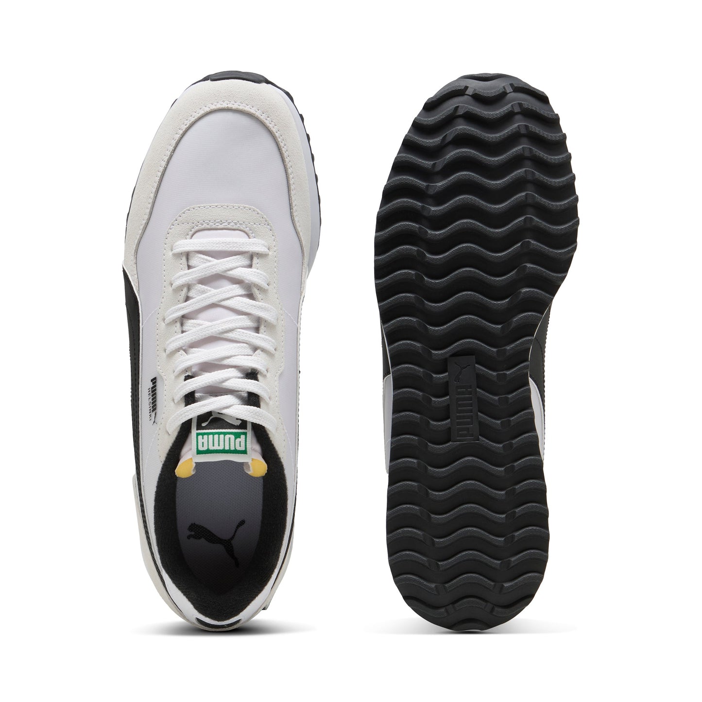 Puma White / Puma Black
