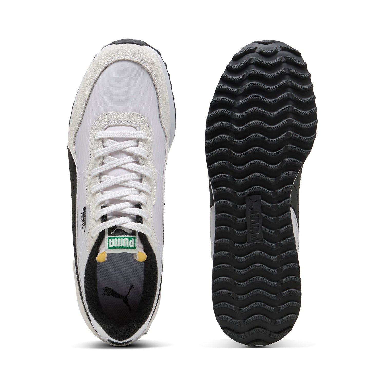 Puma White / Puma Black