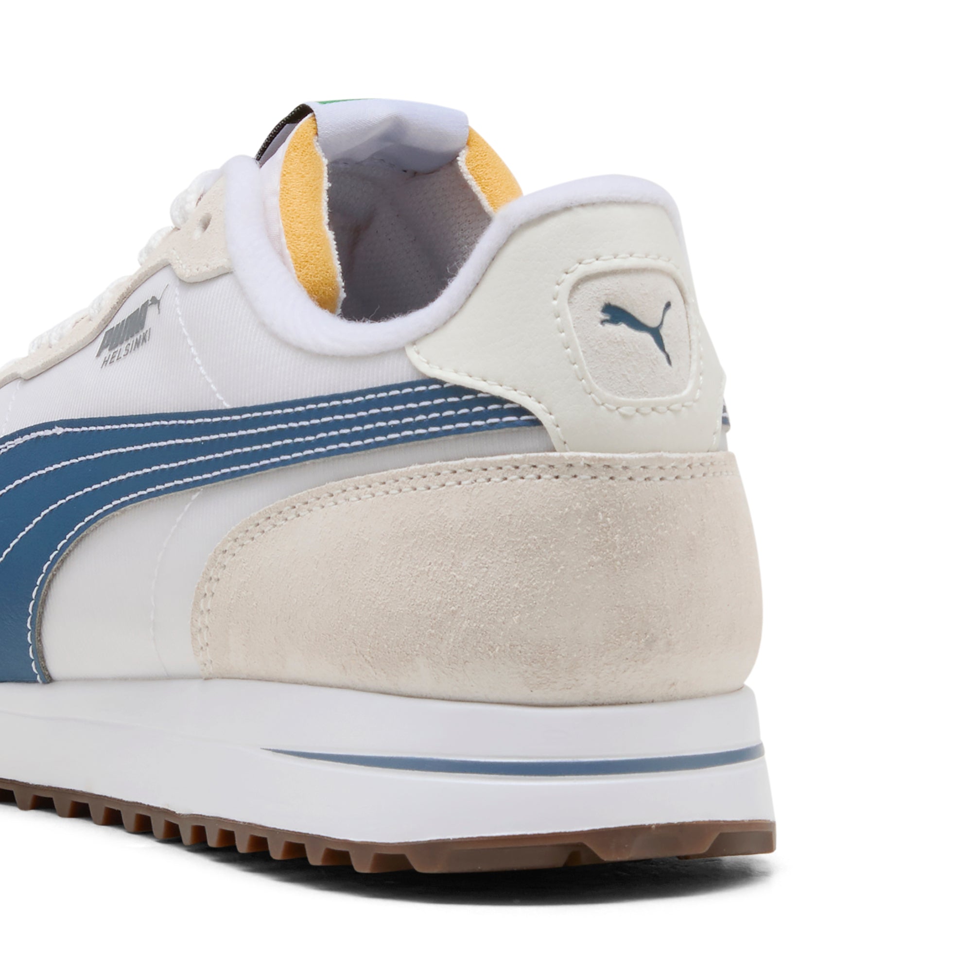 Puma White / Dark Indigo