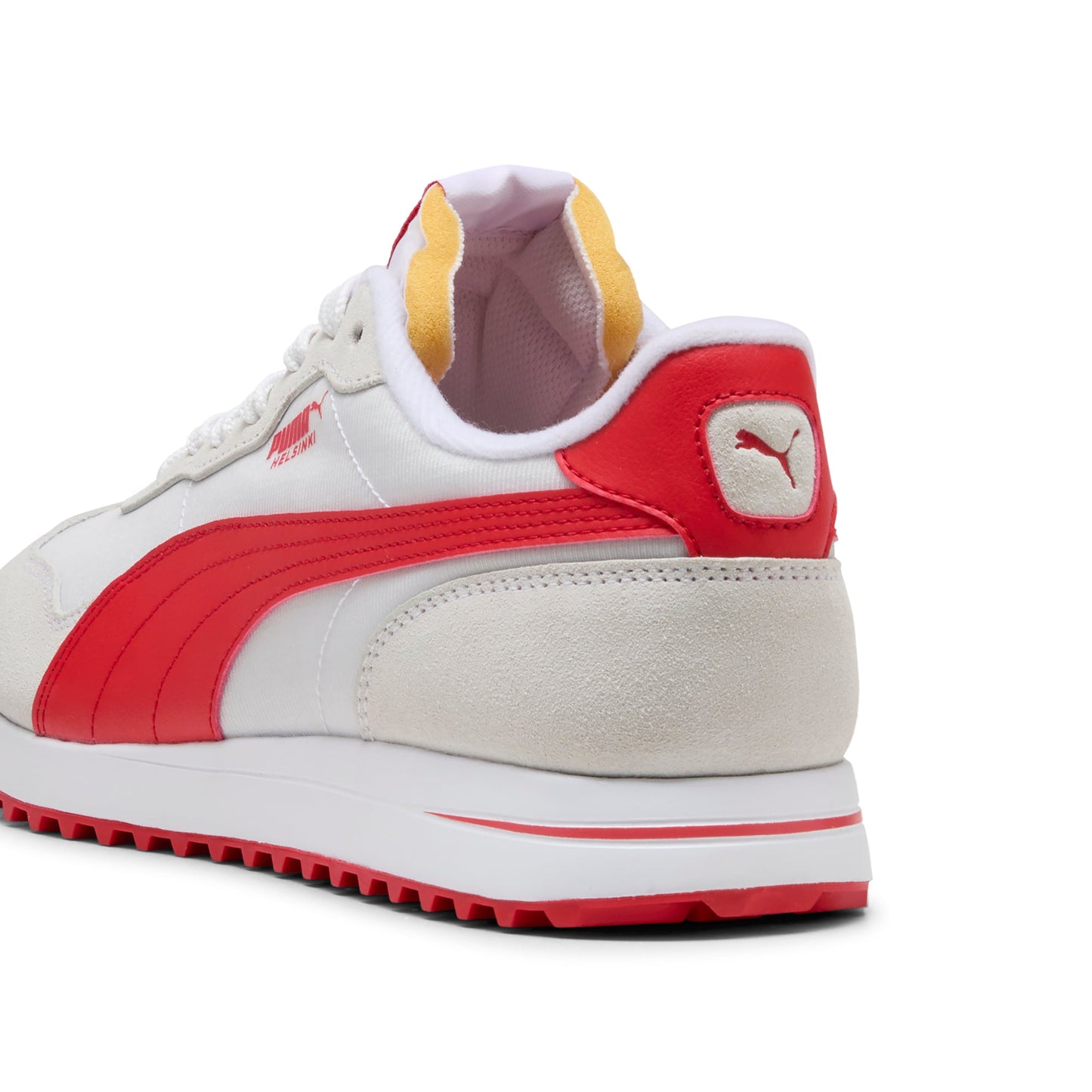 Puma White / Puma Red