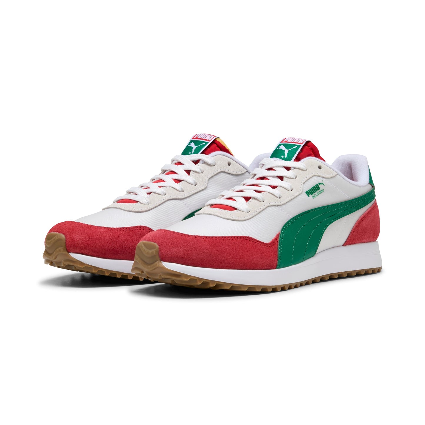 Puma White / Master Green / Formula Red