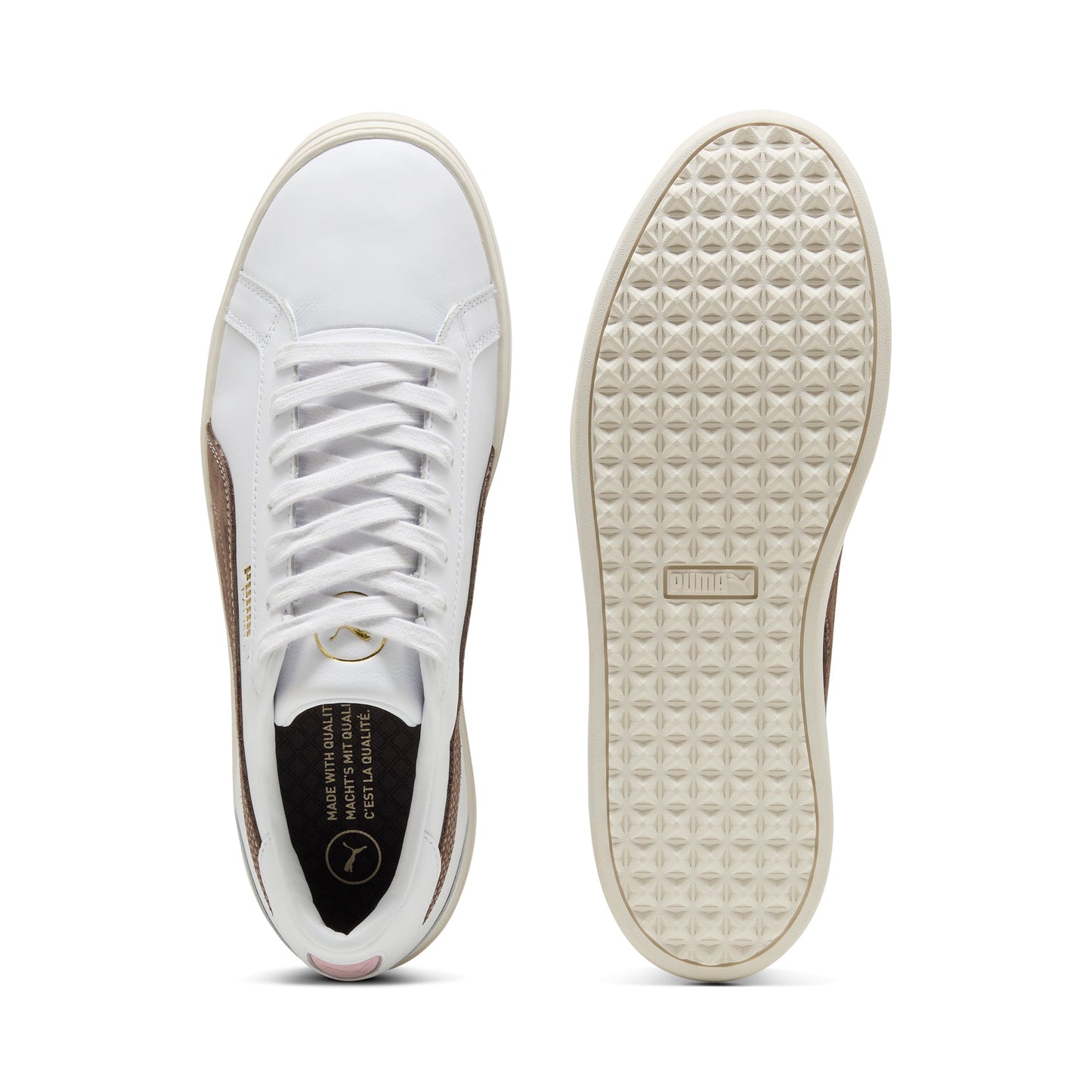 Puma White / Flat Bronze / Pale Pink