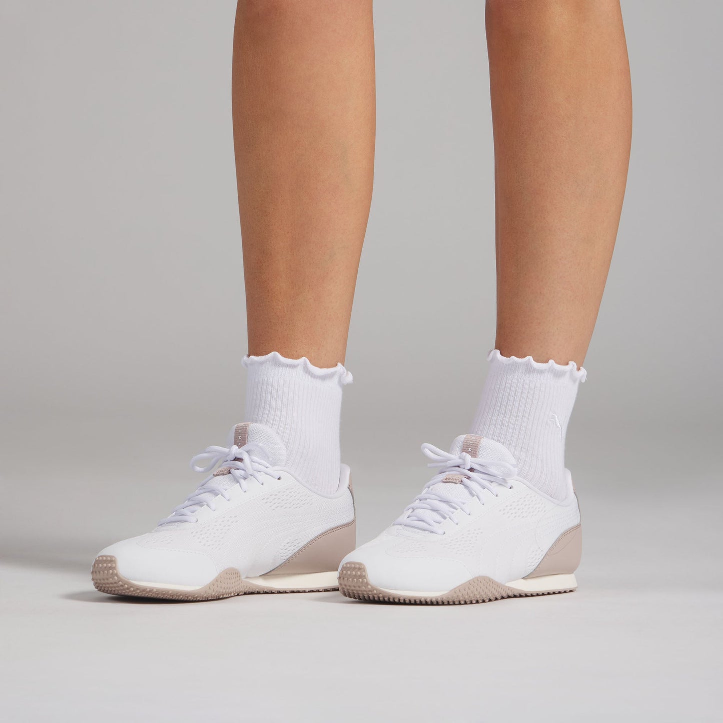 Puma White / Rose Latte