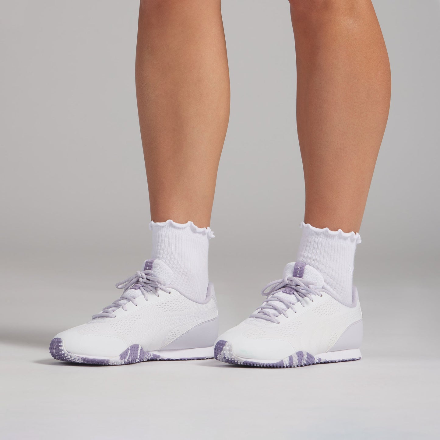 Puma White / Lilac Luster