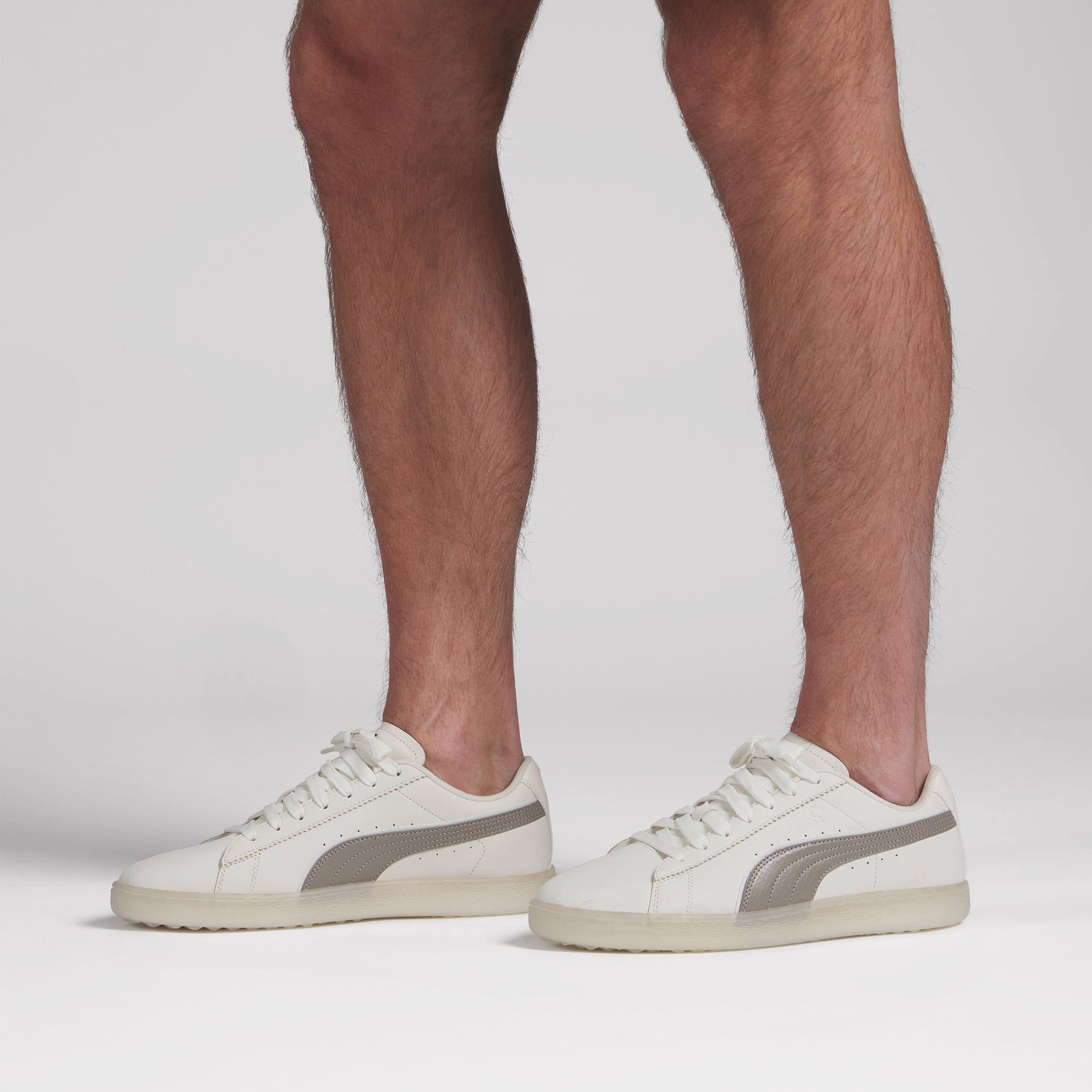 Warm White / Mouse Gray
