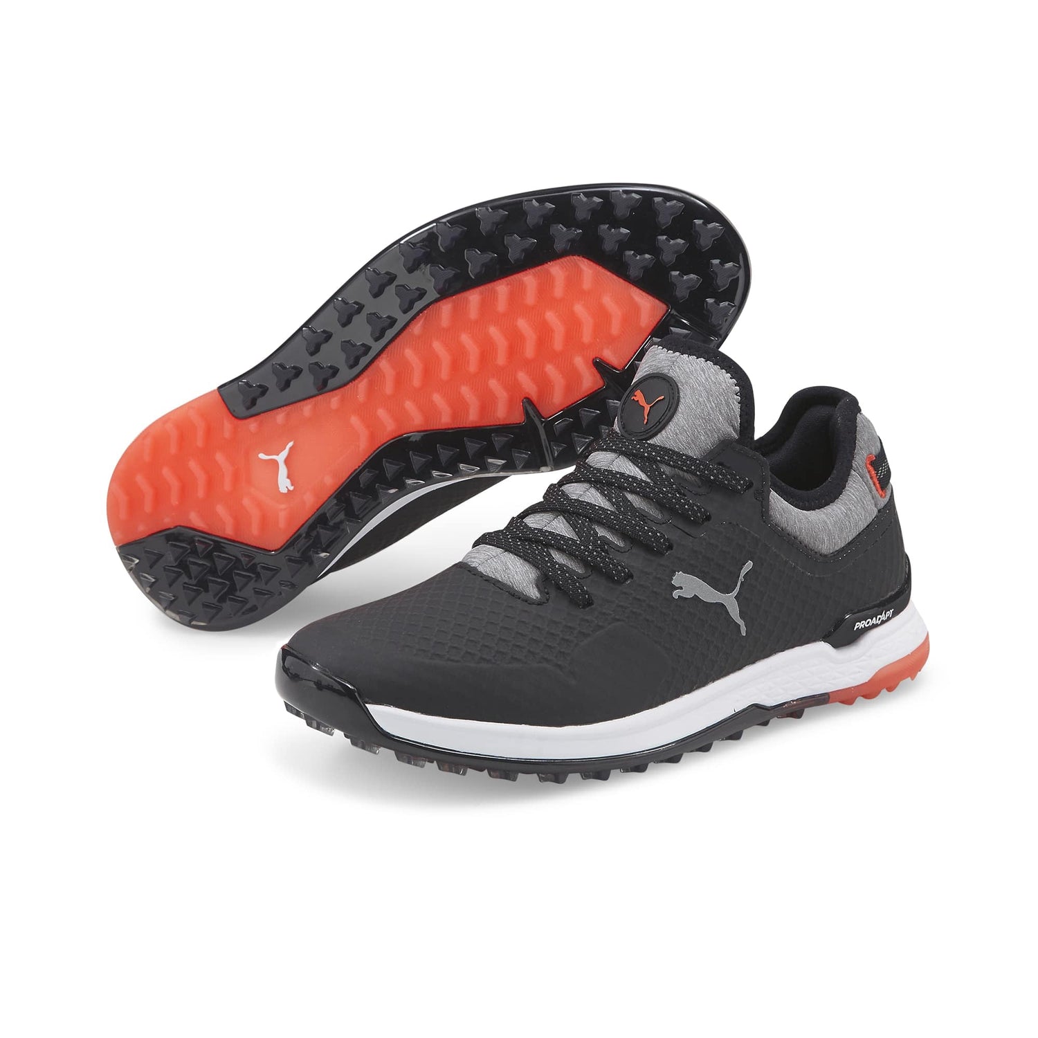 Puma Black / Puma Silver / Hot Coral