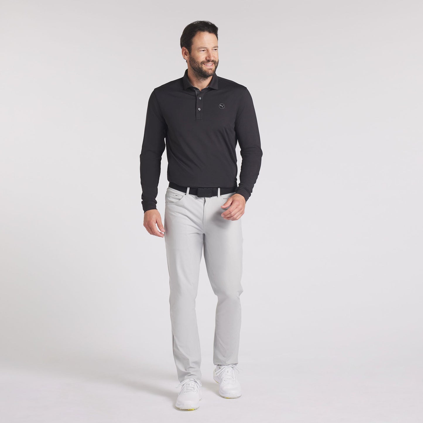 CLOUDSPUN Long Sleeve Midweight Golf Polo