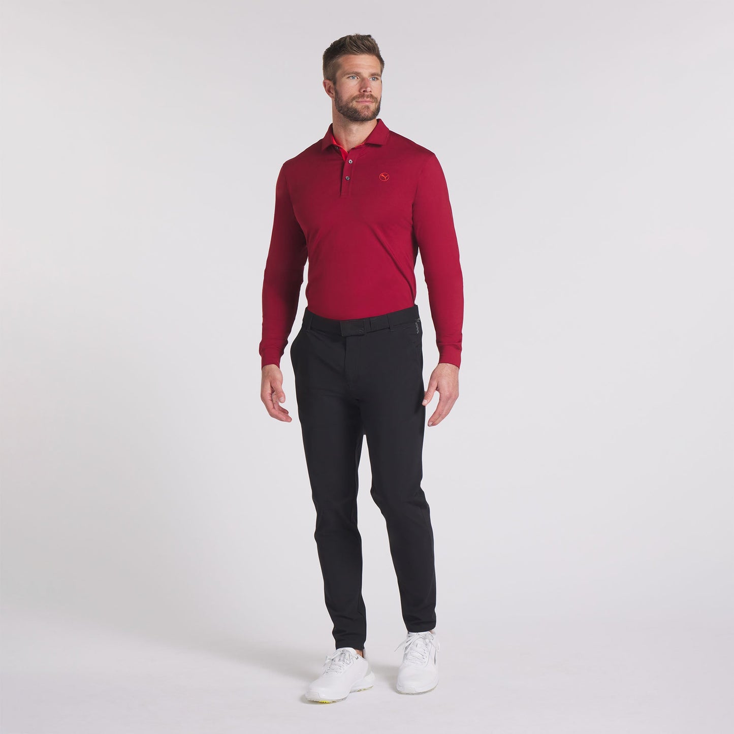 CLOUDSPUN Long Sleeve Midweight Golf Polo