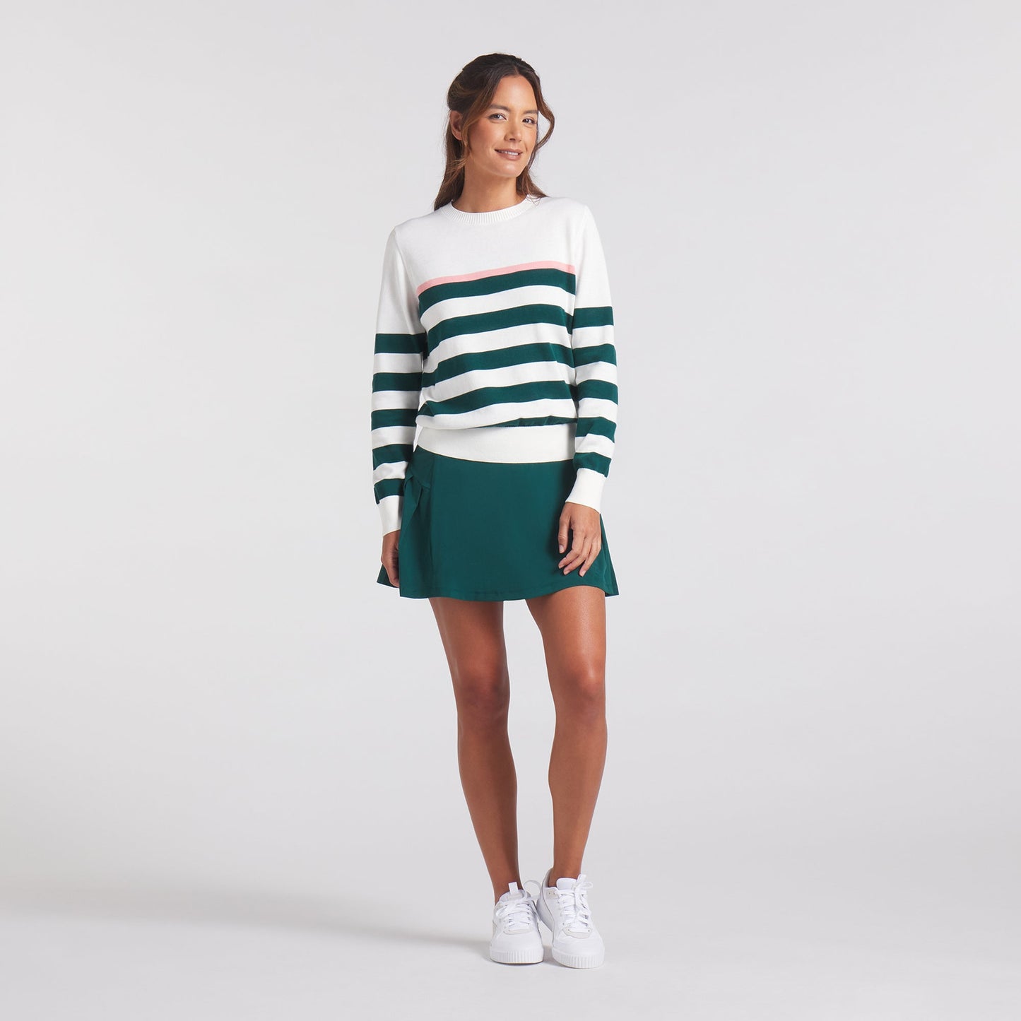 Warm White / Dark Myrtle