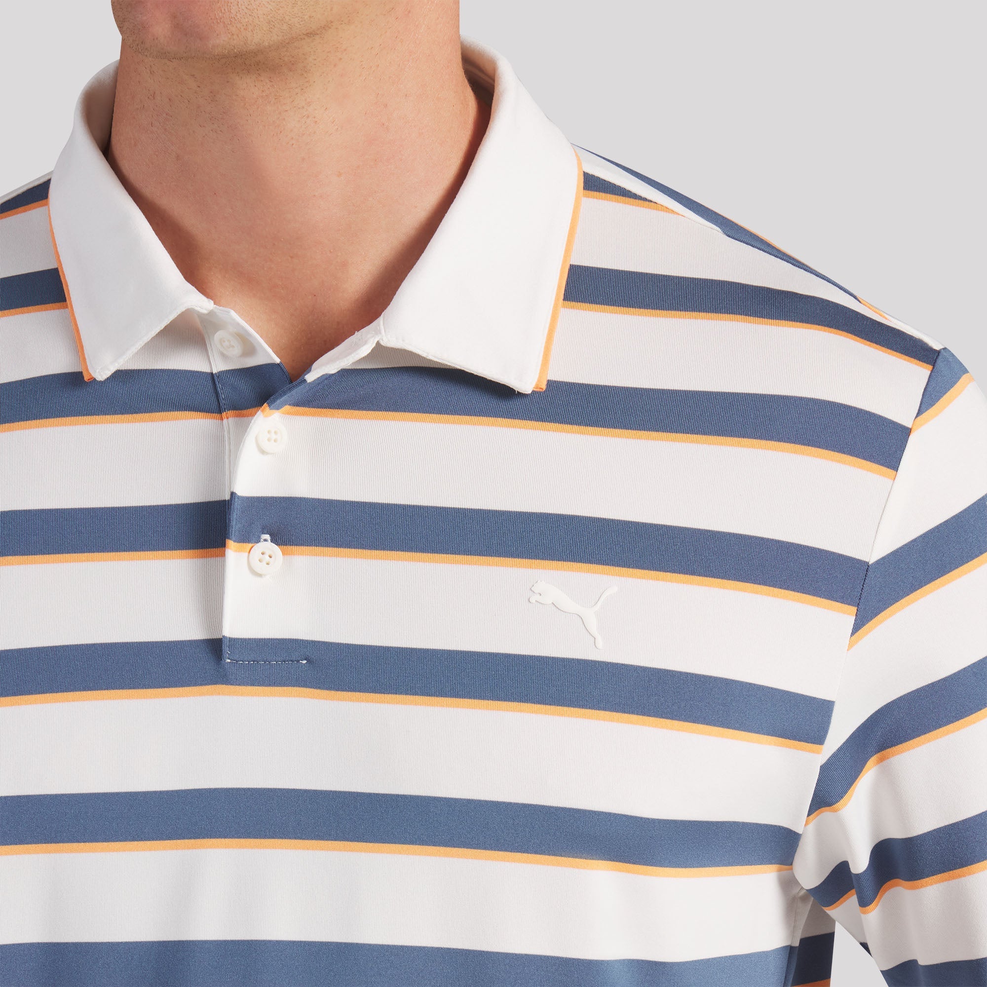 Warm White / Dark Indigo