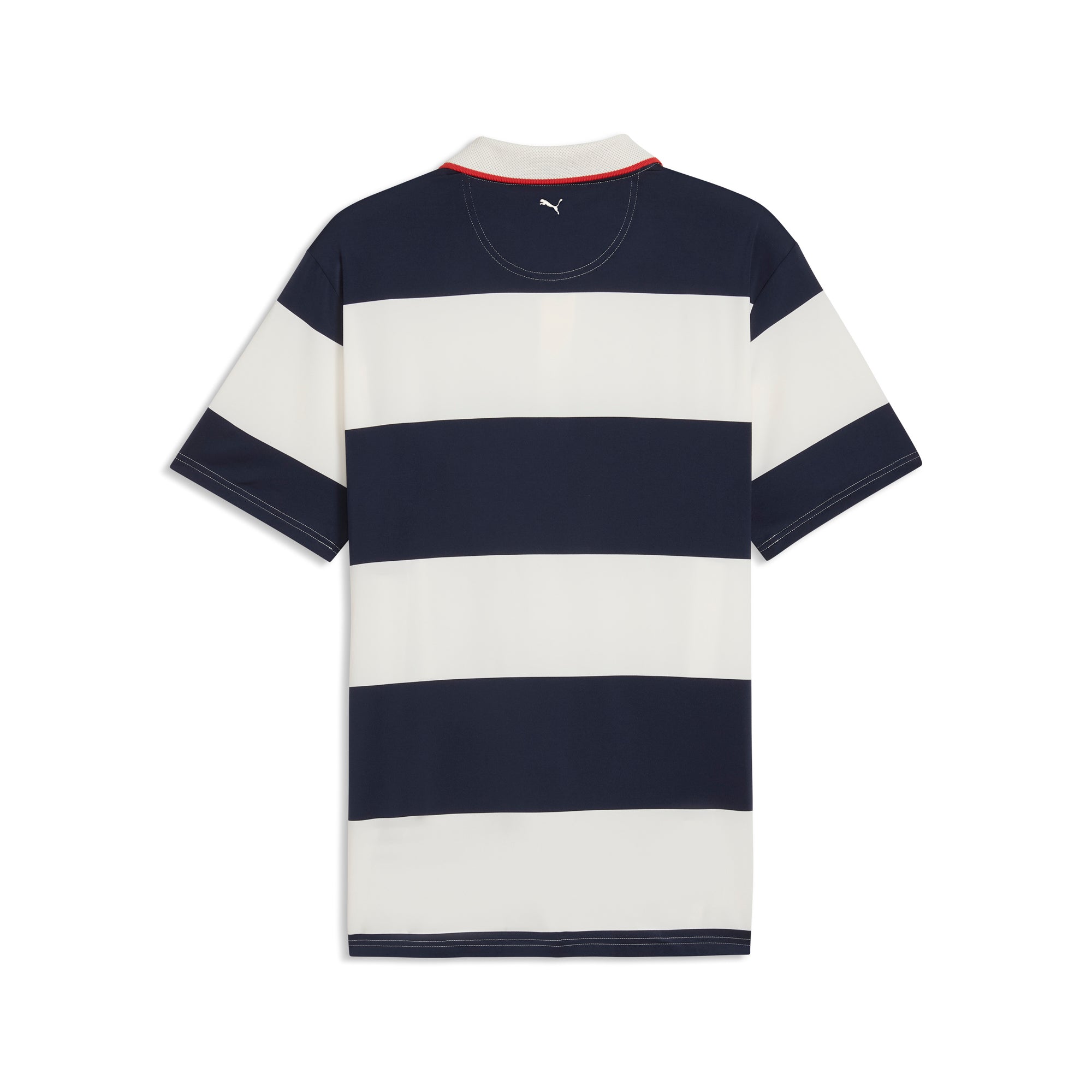 Warm White / Deep Navy / Candy Apple