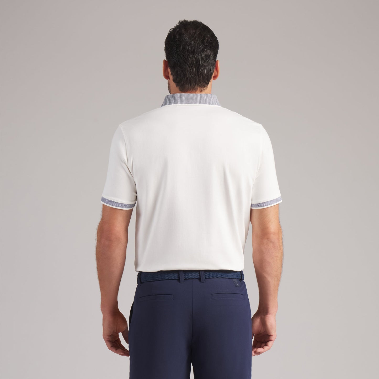 Warm White / Deep Navy