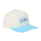 Warm White / Vibrant Blue