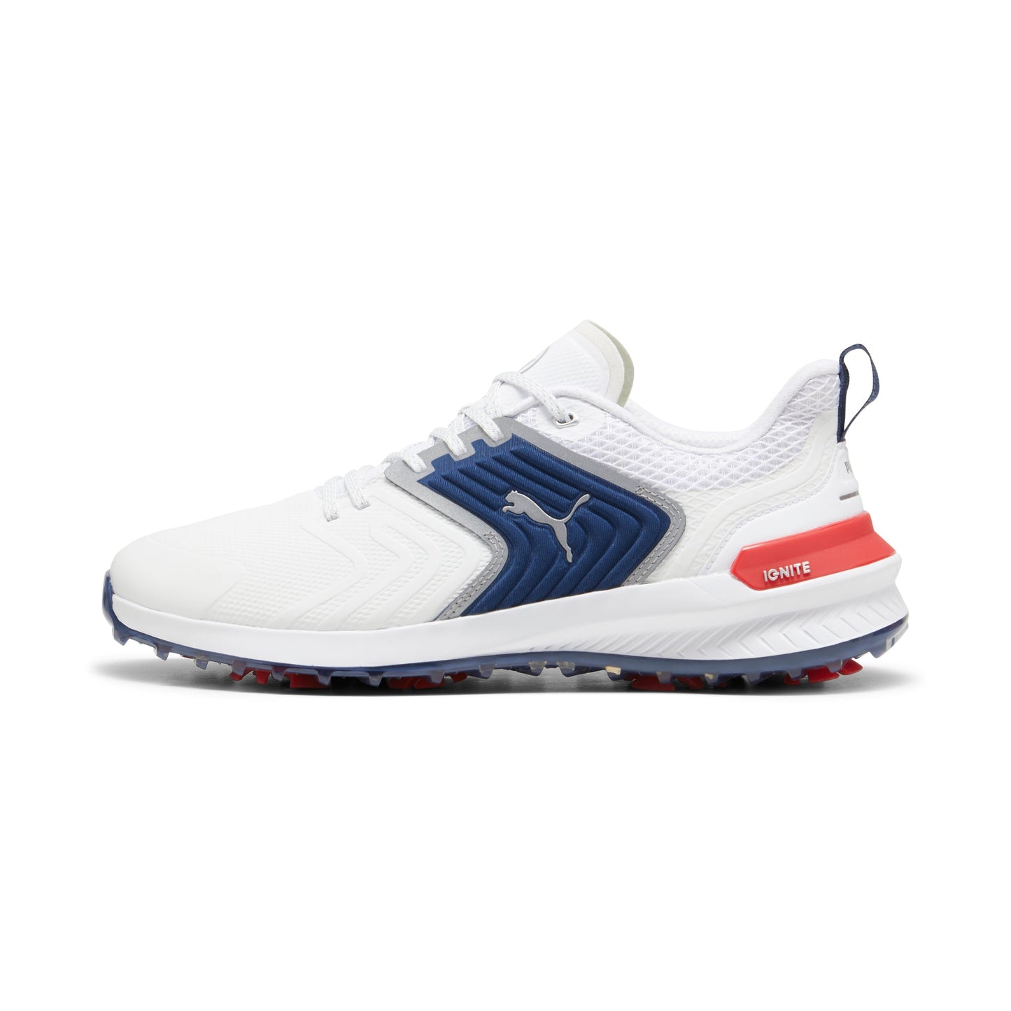 Puma White / Persian Blue / Strong Red