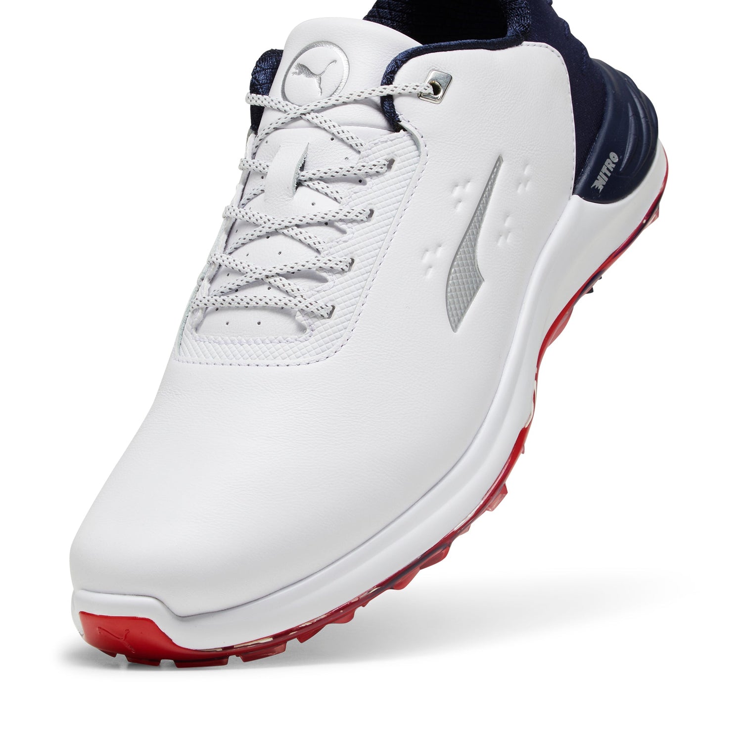 Puma White / Deep Navy / For All Time Red