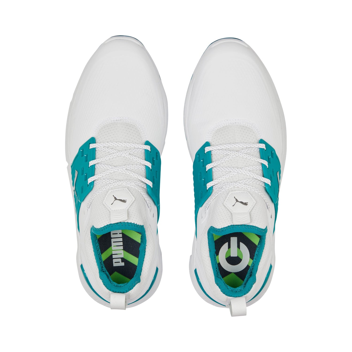 Puma White / Puma Silver / Green Lagoon