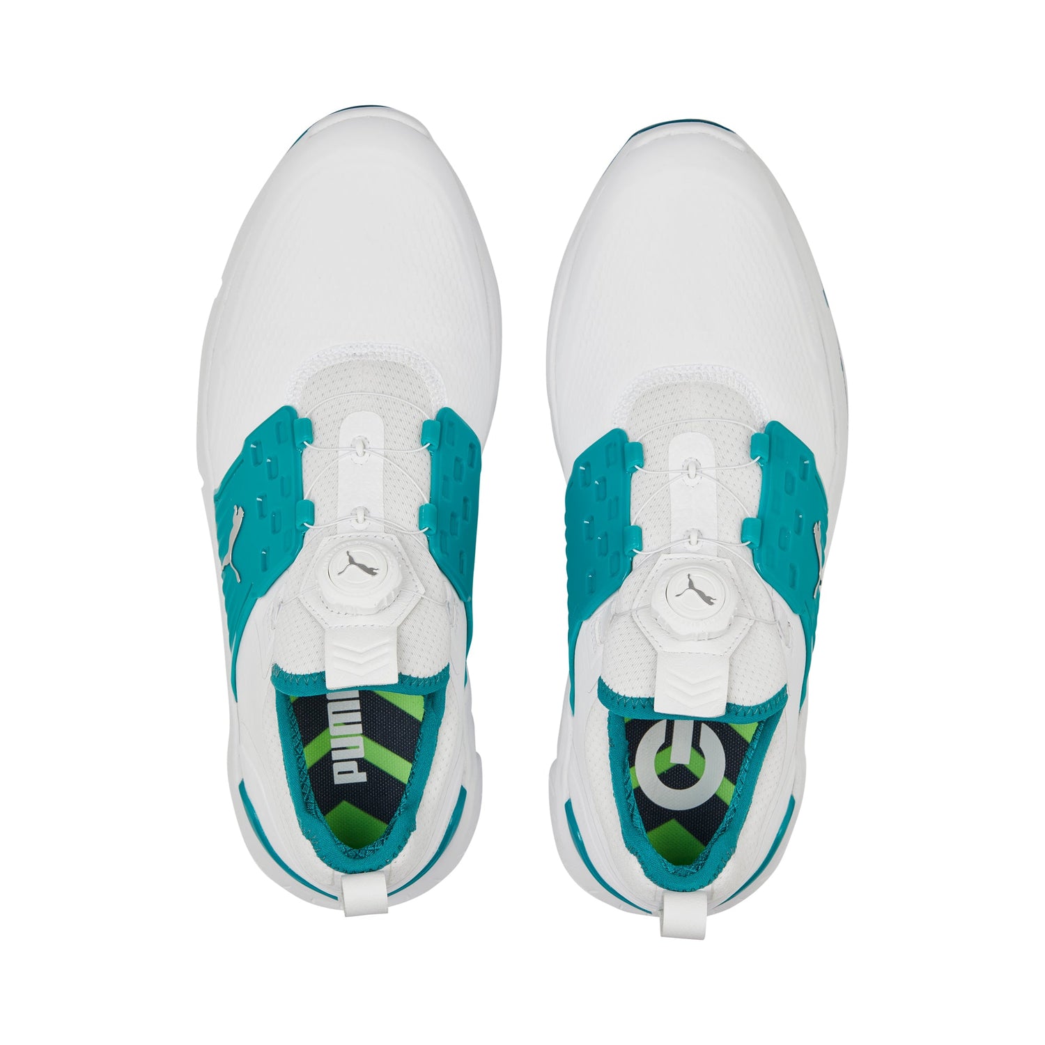 Puma White / Puma Silver / Green Lagoon