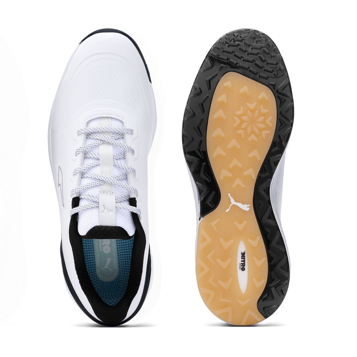 Puma White / Puma Black / Gum