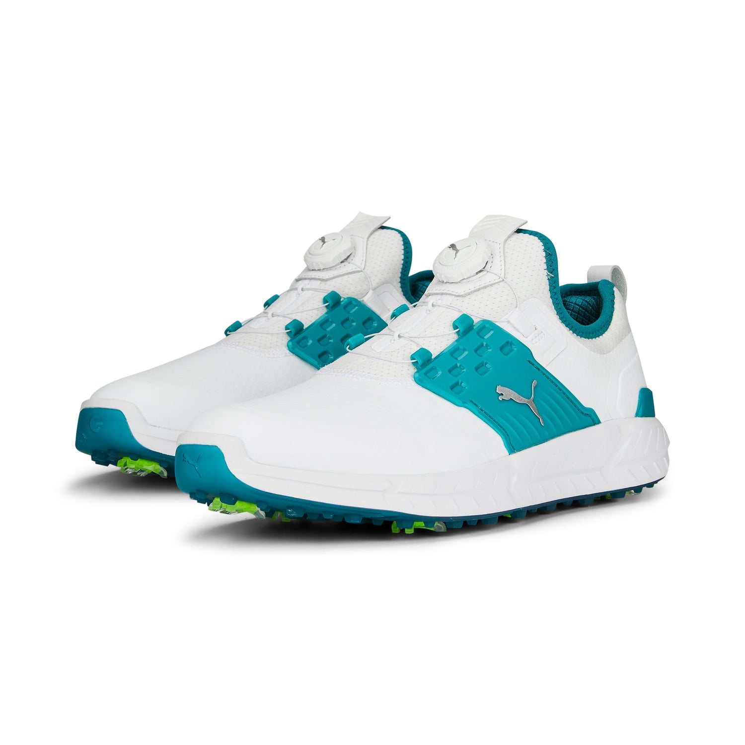 Puma White / Puma Silver / Green Lagoon