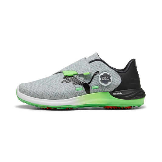 Puma White / Puma Black / Fluro Green Pes