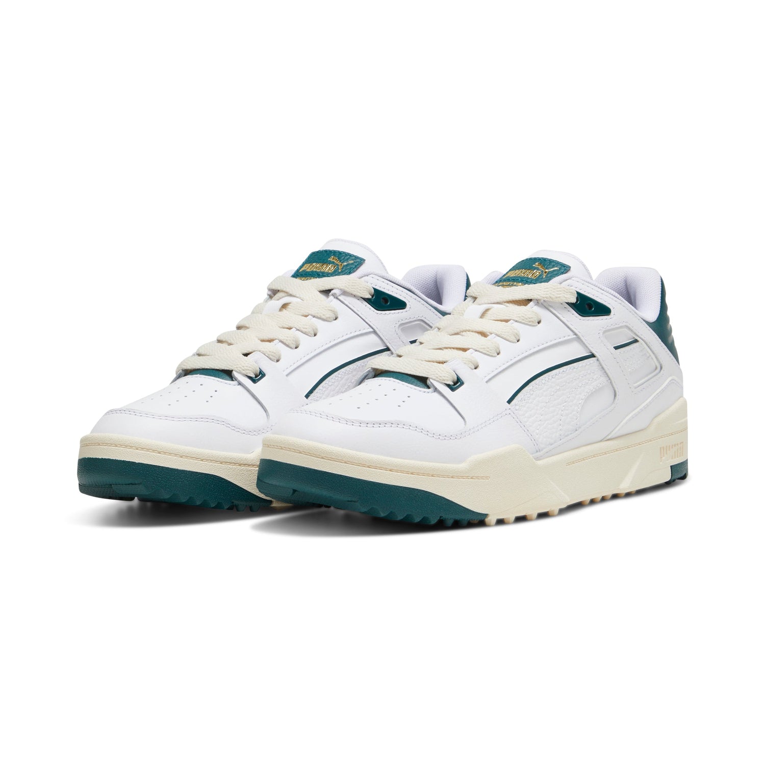 Puma White / Varsity Green